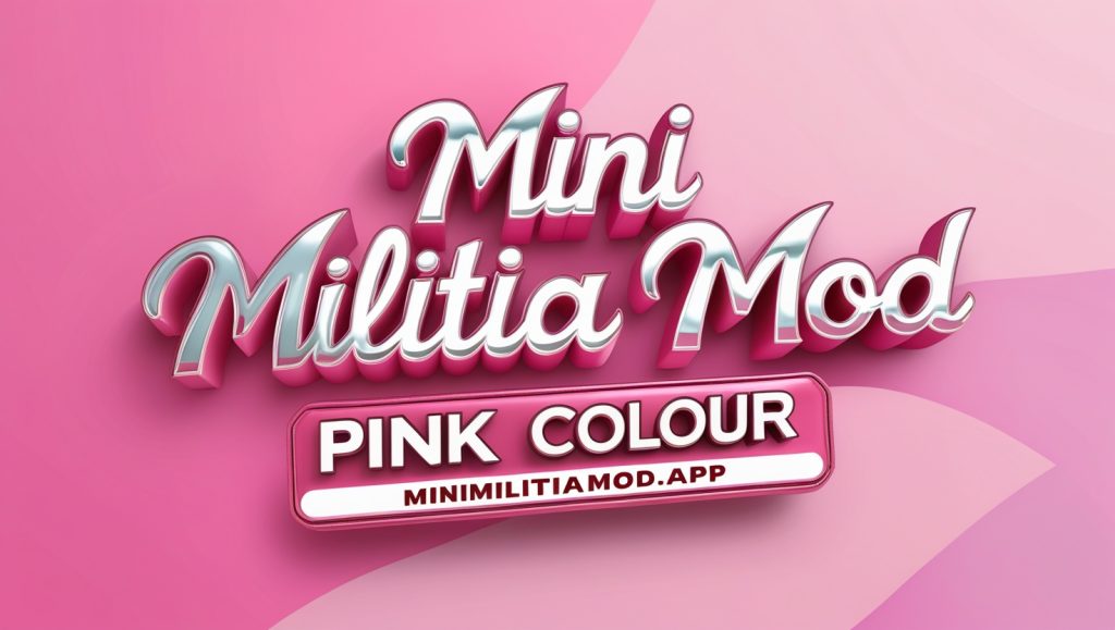 Mini Militia Mod Pink Colour