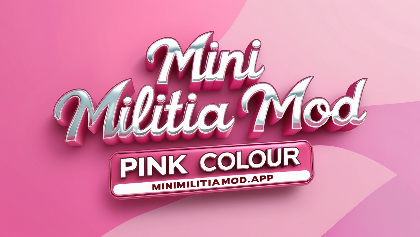 Mini Militia Mod Pink Colour
