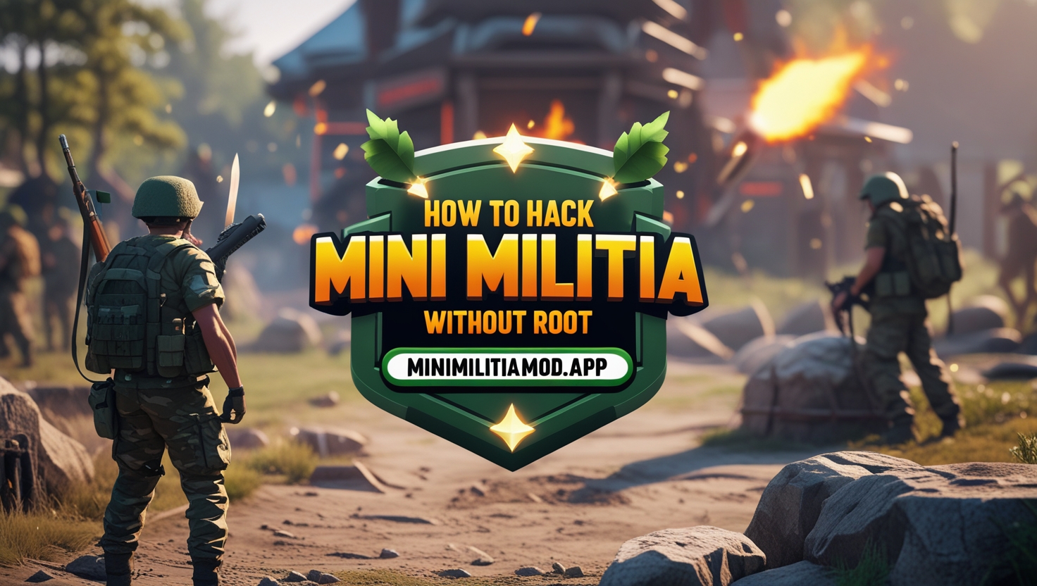How to Hack Mini Militia without Root