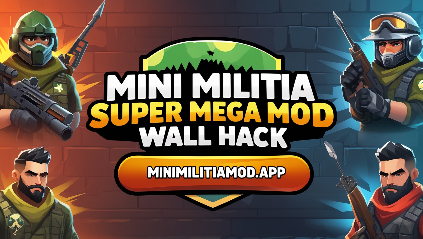Mini Militia Super Mega Mod Wall Hack Download