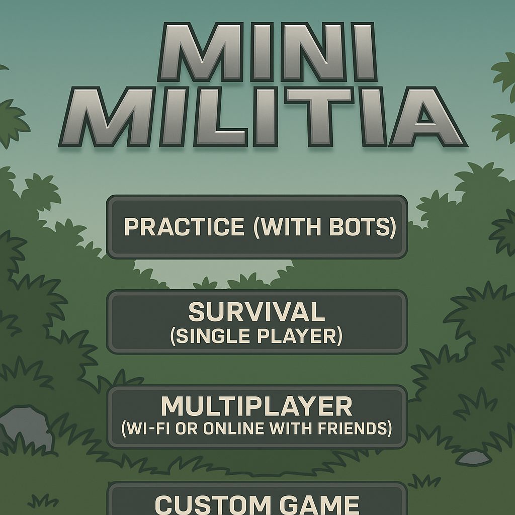 Mini Militia Mod Menu Apk 2 Mini Militia Mod Menu Apk