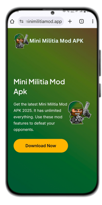 How to Download and Install Mini Militia Mod APK SS 1